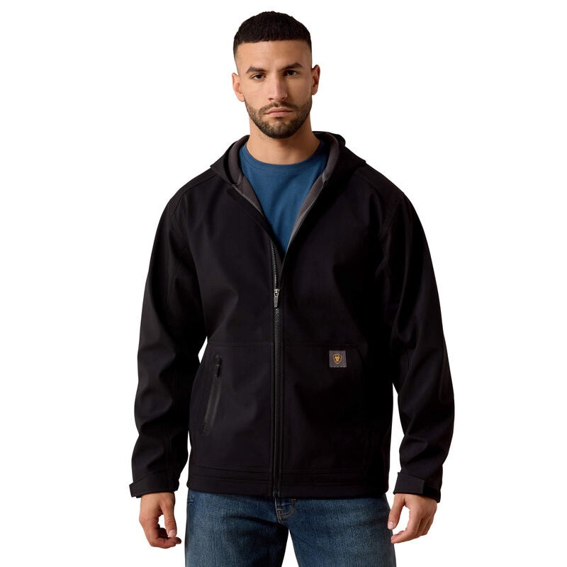 Ariat - Men's Rebar Durastretch Utility Softshell  Hoodie