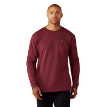 Ariat - Men's Rebar Cotton Strong Whale Shield Long Sleeve T-Shirt