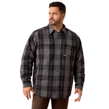 ZZ RETIRED - Ariat - Men's Rebar Flannel Insulated Shirt Jacket P33596MAPP husk