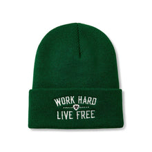 Ariat - Adult Rebar Work Hard Live Free Embroidery Beanie