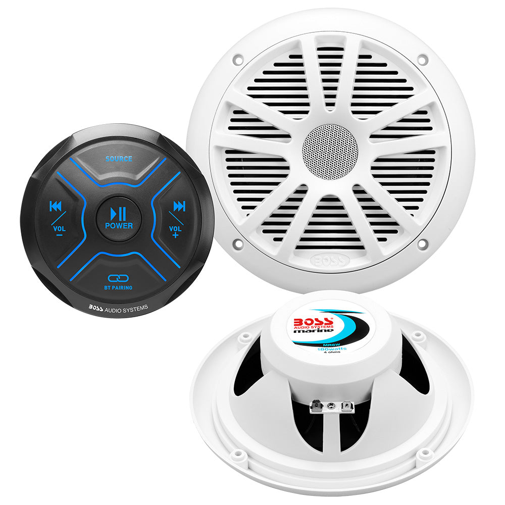 Boss Audio MG150W.6 Kit with MGR150B & 2 MR6W Speakers