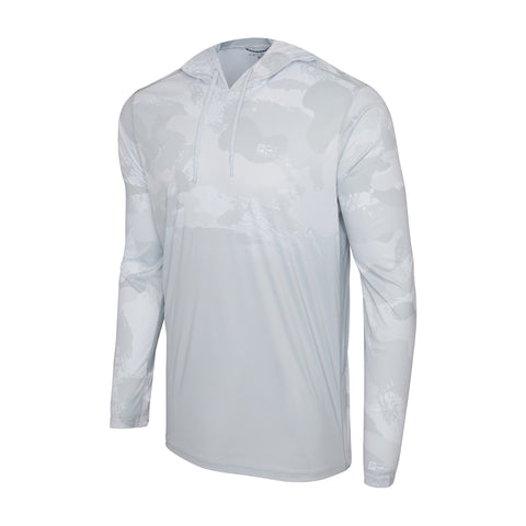 Pelagic - Vaportek Hooded - Brush Camo — Light Grey / S