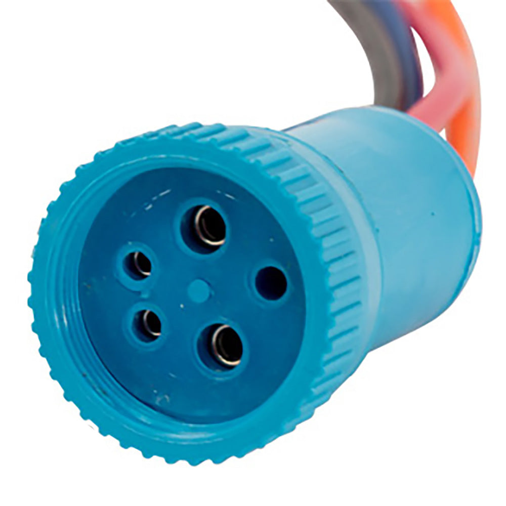 Bluewater 19mm Electronic Deutsch Connector with 4-Wire Pigtail - 1' Lead