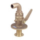Perko 1-1/2" Seacock with Curved Tail Piece