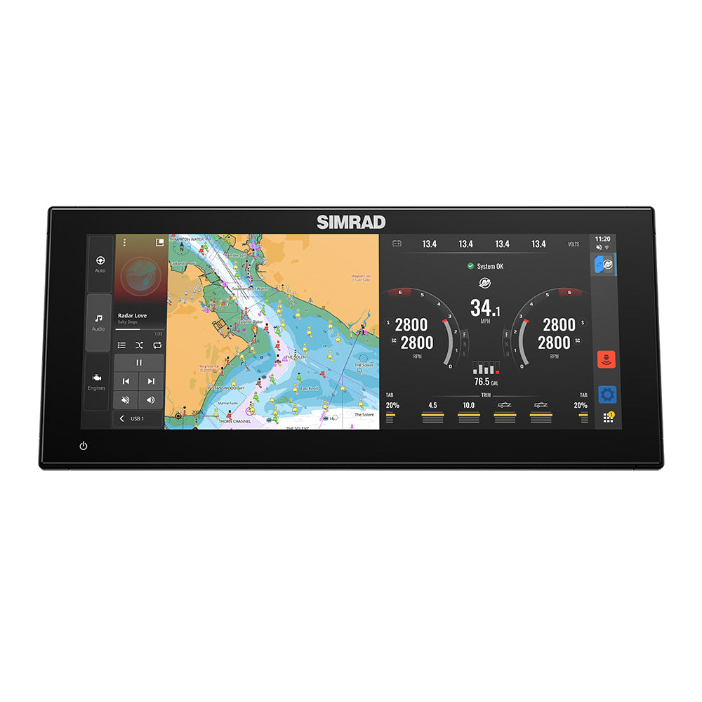Simrad NSX 3012UW Combo with Active Imaging™ 3-in-1 Transducer