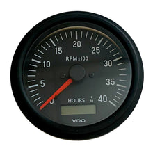 VDO Cockpit International Gen II 4K RPM Tachometer with Hourmeter