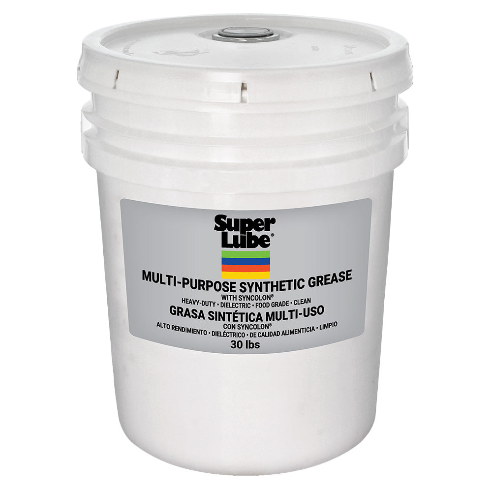 Super Lube Multi-Purpose Synthetic Grease with Syncolon® (PTFE) - 30lbs