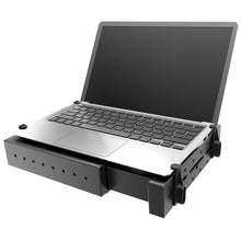 RAM Mount RAM® Tough-Tray™ Double Ball Mount with Double U-Bolt Rail Base