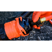 Camco RhinoFlex 10’ Clean Out Hose with Rinser Cap - 5/8" Internal Diameter