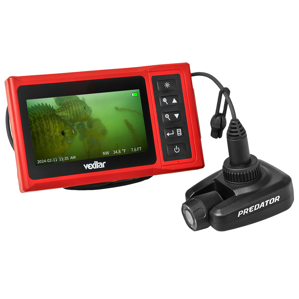 Vexilar Fish-Scout Predator Color Underwater Camera with Multi View