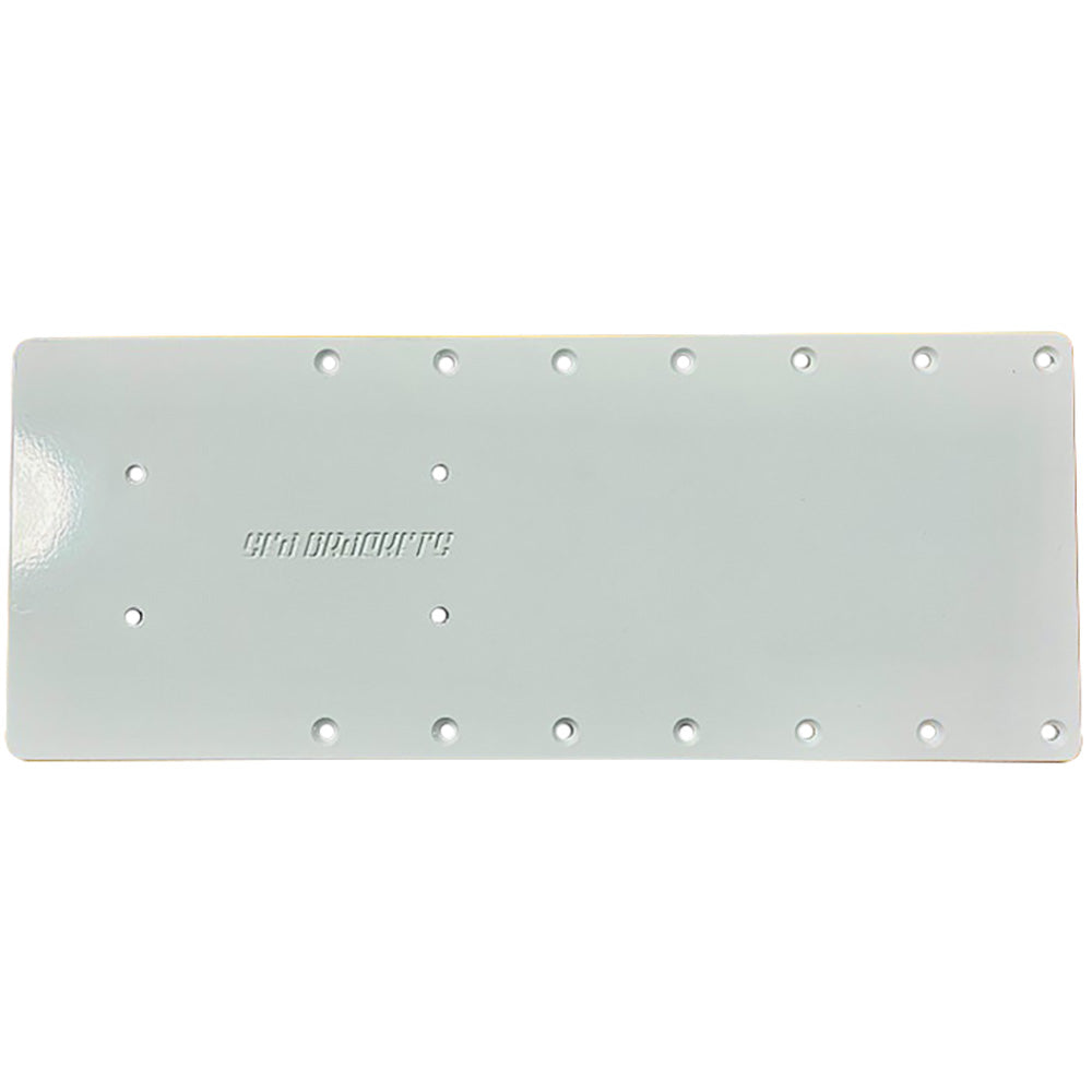 Sea Brackets 18" Straight Trolling Motor Plate for Garmin Kraken