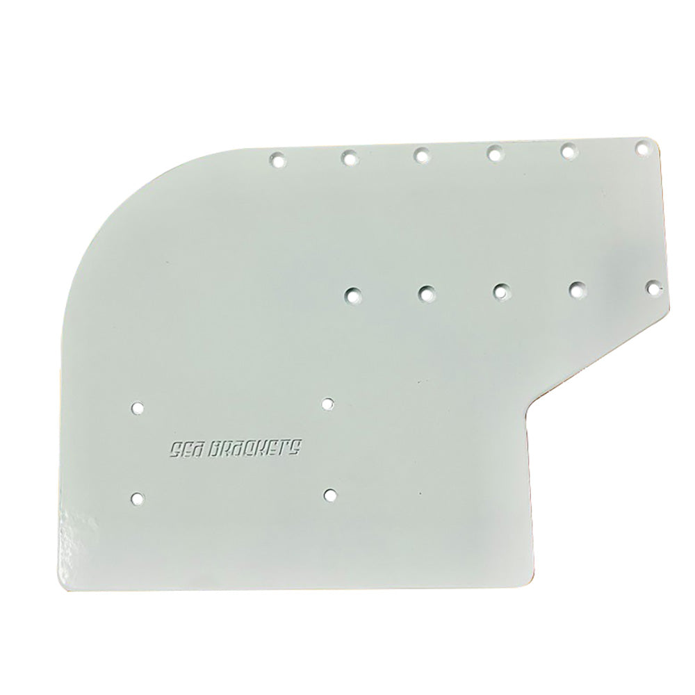 Sea Brackets Small Offset Trolling Motor Plate for Garmin Kraken