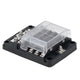 Egis RT Fuse Block 6 Position with Ground & LED Indication