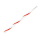 Pacer 16 AWG Gauge Striped Marine Wire 500' Spool - White with Red Stripe