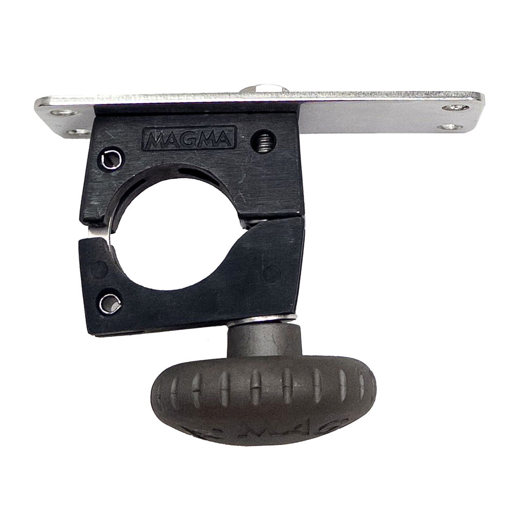 Magma Horizontal Round Rail Mount with Knob - 1-1/2"