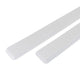 SeaDek Cockpit Coaming Bolster Set (2) - 4" x 39" & 20mm Thick - White with Brushed Texture