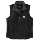 Carhartt Loose Fit Washed Duck Sherpa-Lined Mock-Neck Vest