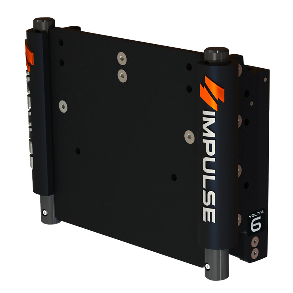 IMPULSE XL 6" Set Back Electric Jack Plate with Standard Control - Black Anodize