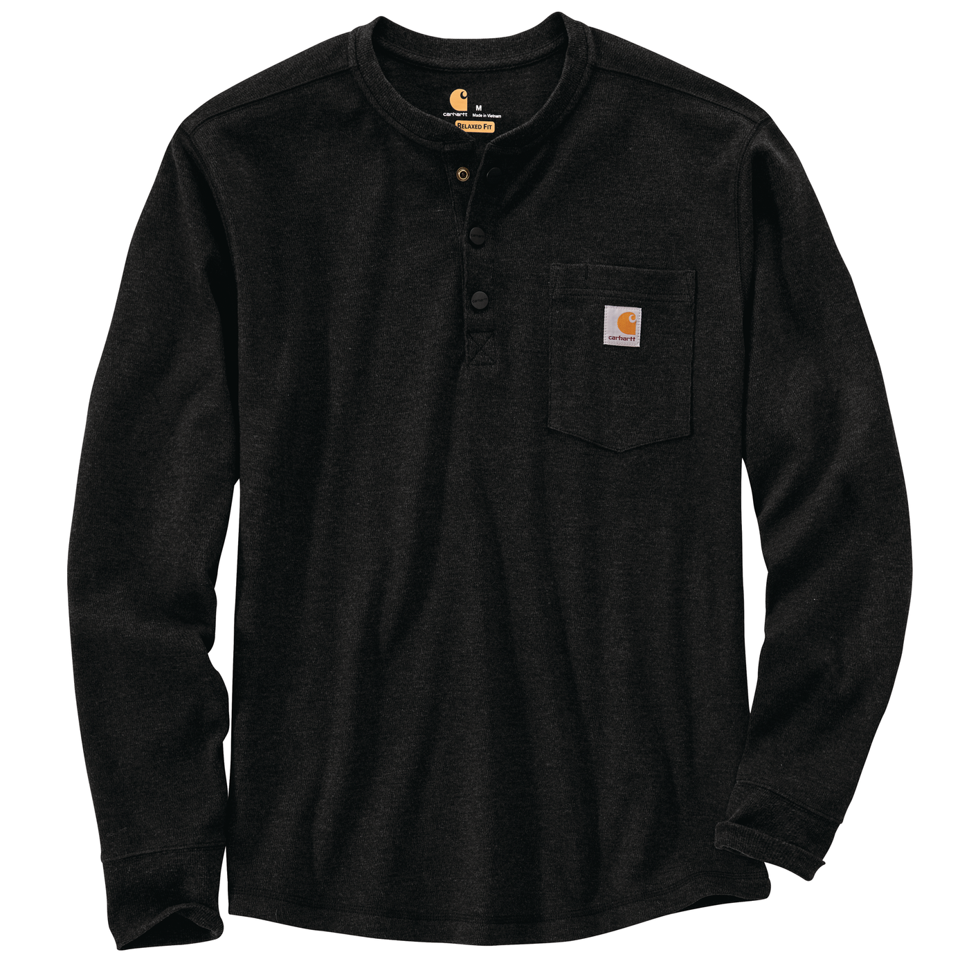 Carhartt - Relaxed Fit Heavyweight Longsleeve Henley w/pocket Thermal