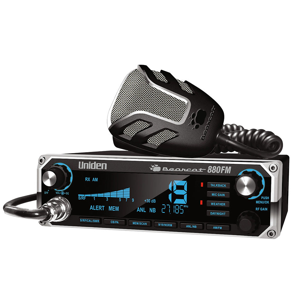 Uniden Bearcat 880FM CB Radio with AM/FM