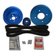 Balmar Yanmar Pulley Kit for 4JH, 4JHE, -TE, -HTE, -DTE