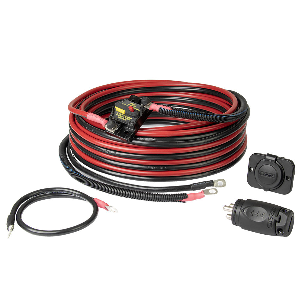 Marinco 24V Trolling Motor Wiring Kit with 70A Plug & Receptacle