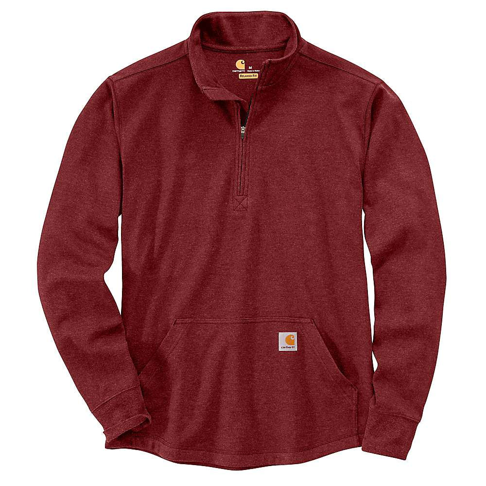 Carhartt - TK428 Mens Relax Fit Heavyweight LS Thermal Half Zip Shirt