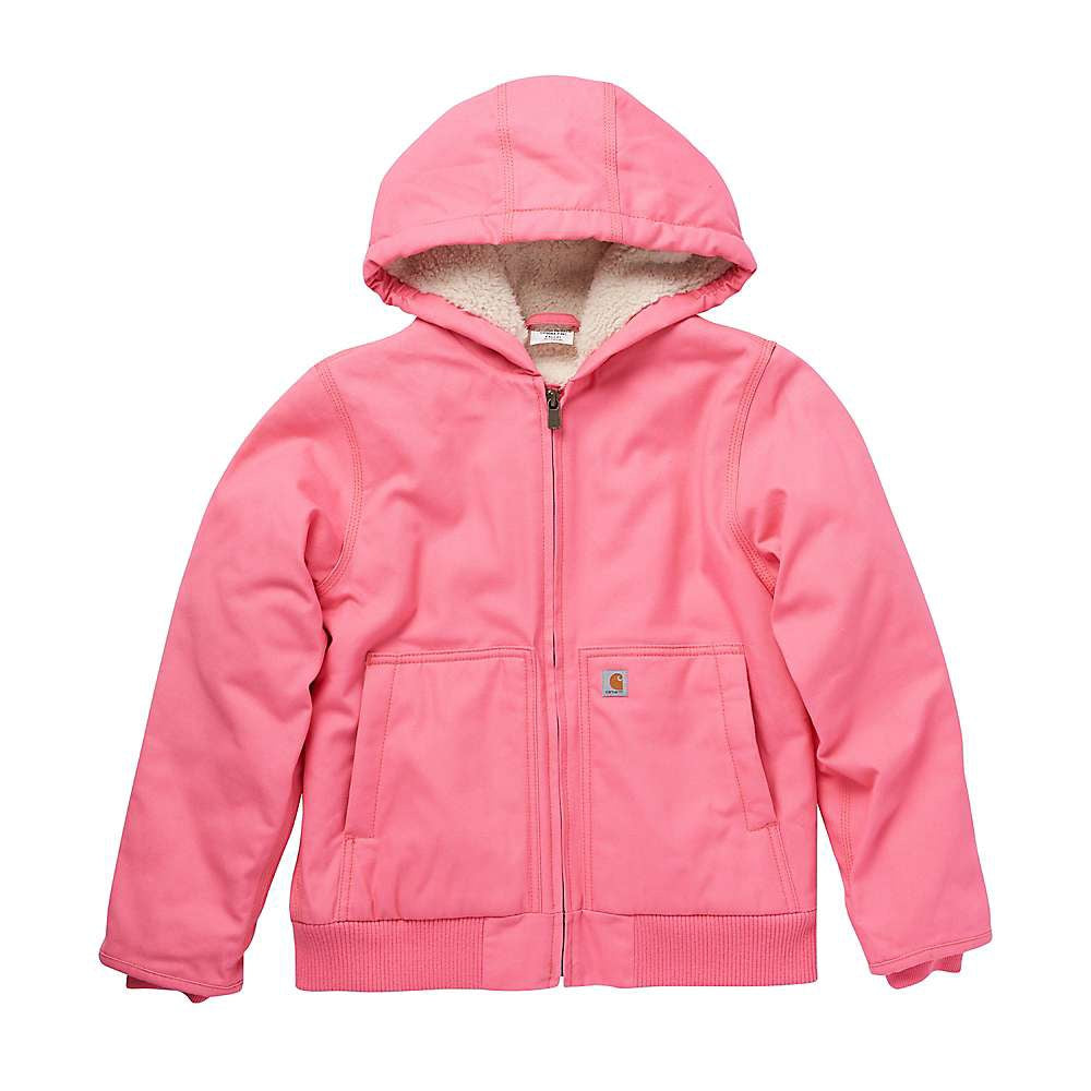 Carhartt - Girls Canvas Insulated Hooded Active Jacket