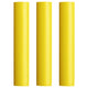 Pacer Battery Cable Heat Shrink Tubing - 1" x 12" - Yellow (3-Pieces)