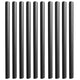 Pacer Battery Cable Heat Shrink Tubing - 3/16" x 12" - Black (10-Pieces)