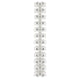 Pacer 40A Euro Style Terminal Block - 12 Positions - 5 Pack