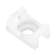 Pacer Screw Down Cable Tie Mount - #8 Screw Mount Method - Natural Color - 100 Pack