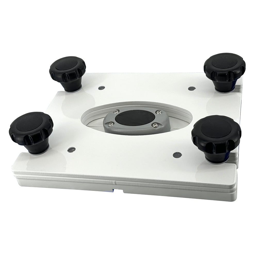 Seaview Removable Base for Pedestal Mounts with 7x7 Base Plate - White