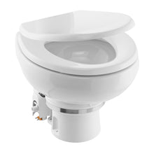 Dometic™ MasterFlush MF 7120 - White - Electric Macerating Toilet with Orbit Base & Slow Close Seat - Freshwater - 12V