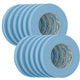 FrogTape CP 250 Medium-High Adhesion Masking Tape - 18MM x 55M x 12-Pack - Light Blue - Rated for 250°F