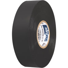 Shurtape EV 077B Professional Grade Black Electrical Tape for Insulating & Splicing - 3/4" x 66' - 10-Pack