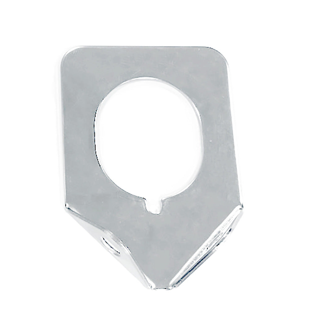 Tigress 9" Backing Plate for Screwless Rod Holders - Stainless Steel