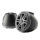 JL Audio M3 VeX™ Series 6.5" Enclosed Coaxial Speakers with Grey Sports Grilles - M3-650VEX-Mb-S-Gm
