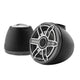 JL Audio M6 VeX™ Series 6.5" Enclosed Coaxial Speakers with Titanium Sports Grilles - M6-650VEX-Mb-S-GmTi
