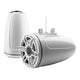 JL Audio M6 Series 7.7" Enclosed Tower Coaxial System with Gloss White Sport Grille - M6-770ETXv3-Gw-S-GwGw