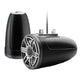 JL Audio M6 Series 7.7" Enclosed Tower Coaxial System with Titanium Sport Grille - M6-770ETXv3-Sb-S-GmTi