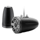 JL Audio M6 Series 8.8" Enclosed Tower Coaxial System with Titanium Sport Grille - M6-880ETXv3-Sb-S-GmTi
