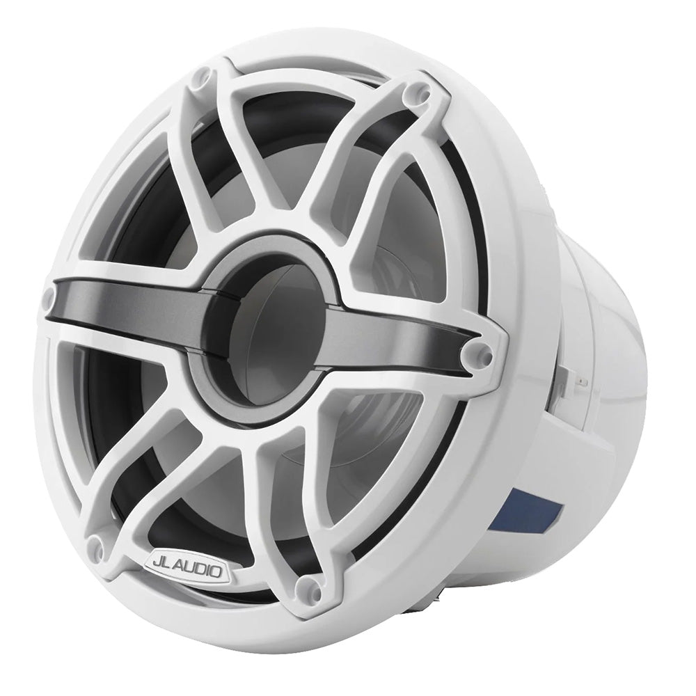 JL Audio M6 8" Marine Subwoofer with Gloss White Sport Grille - M6-8IB-S-GwGw-4