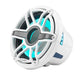 JL Audio M6 10" Marine Infinite-Baffle Subwoofer with Gloss White Sport Grille & Transflective™ LED Lighting - M6-10IB-S-GwGw-i-4