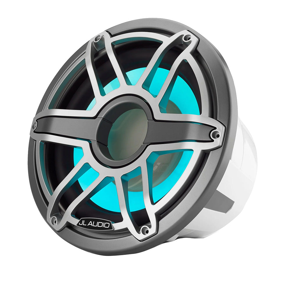 JL Audio M7 12" Marine Subwoofer with Titanium Sport Grille & Transflective™ LED Lighting - M7-12IB-S-GmTi-i-4