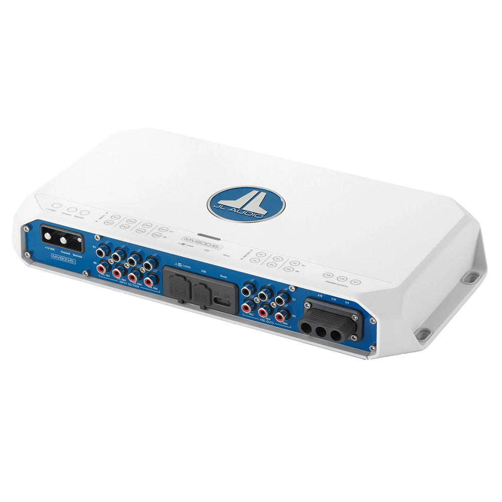 JL Audio MVI Series 600w 6 Channel Amplifier with Integrated DSP - MV600/6i