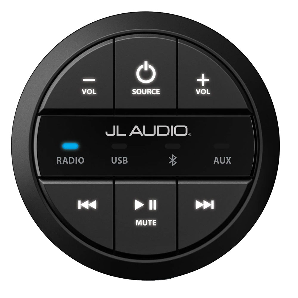 JL Audio MMR-20-BE Round Wired Remote for MediaMaster®