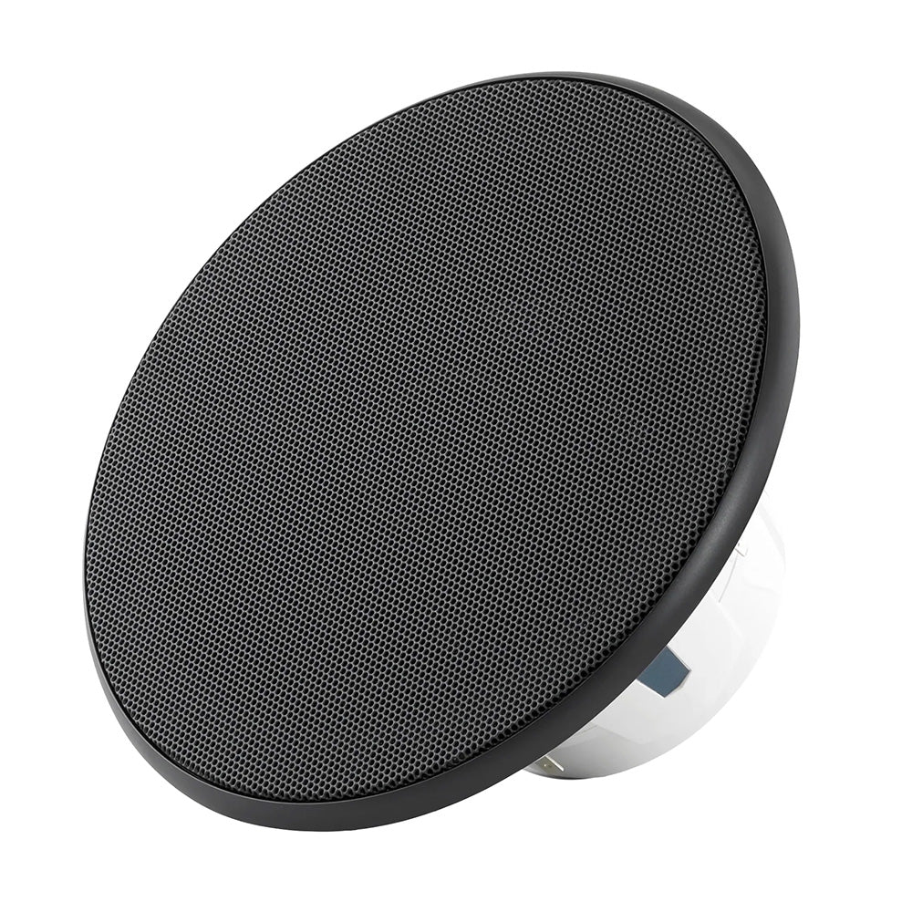 JL Audio M6 Series 6.5" Marine Coaxial Speakers with Black Luxe Grille - M6-650X-L-SbSb-Single