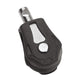 Barton Marine Size 0 20mm Plain Bearing Pulley Block Single Swivel with o Shackle