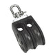 Barton Marine Size 3 45mm Plain Bearing Pulley Block Double with Swivel